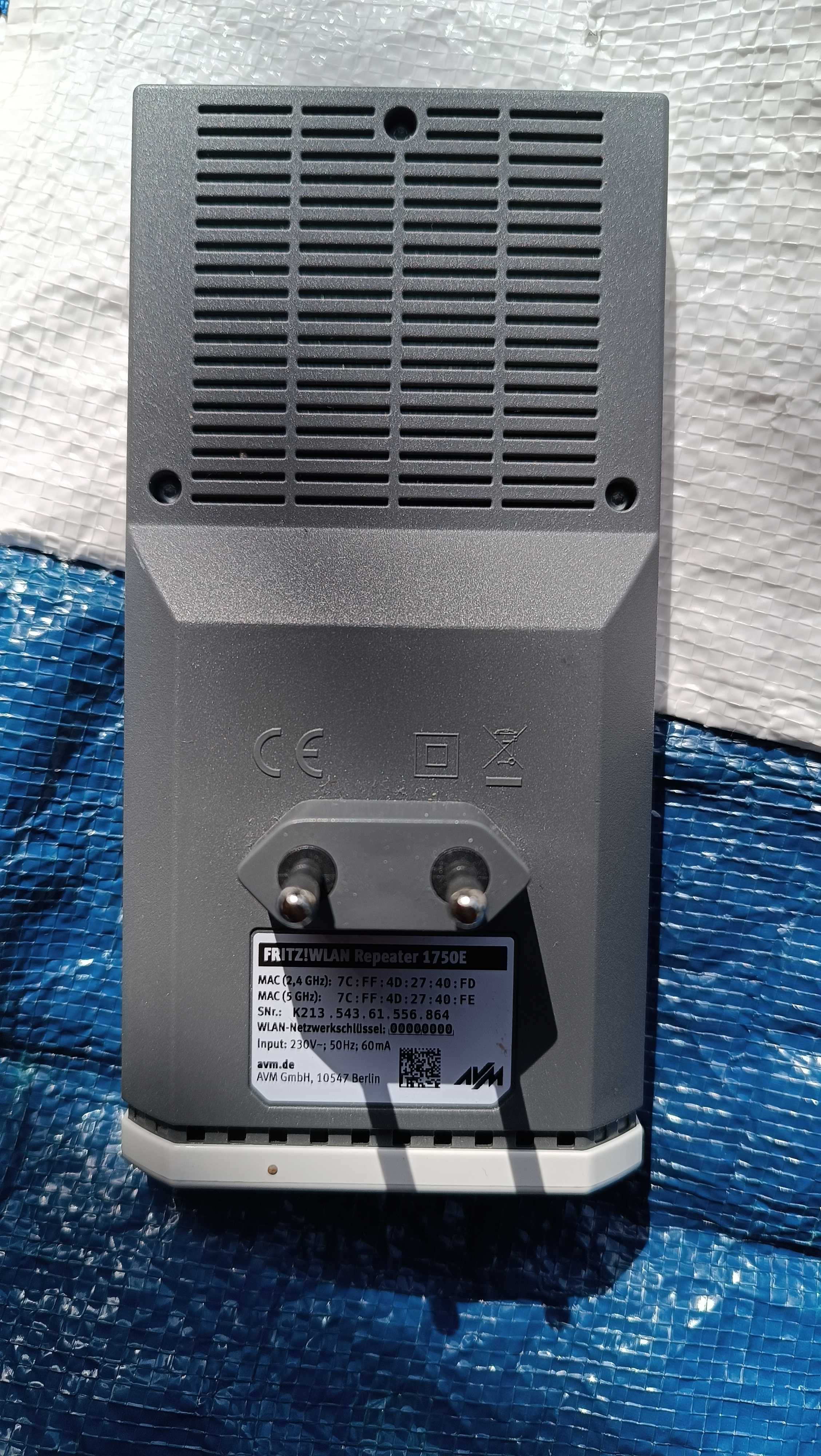 Fritz! Wlan repeater 1750E WiFi WPS репітер репитер