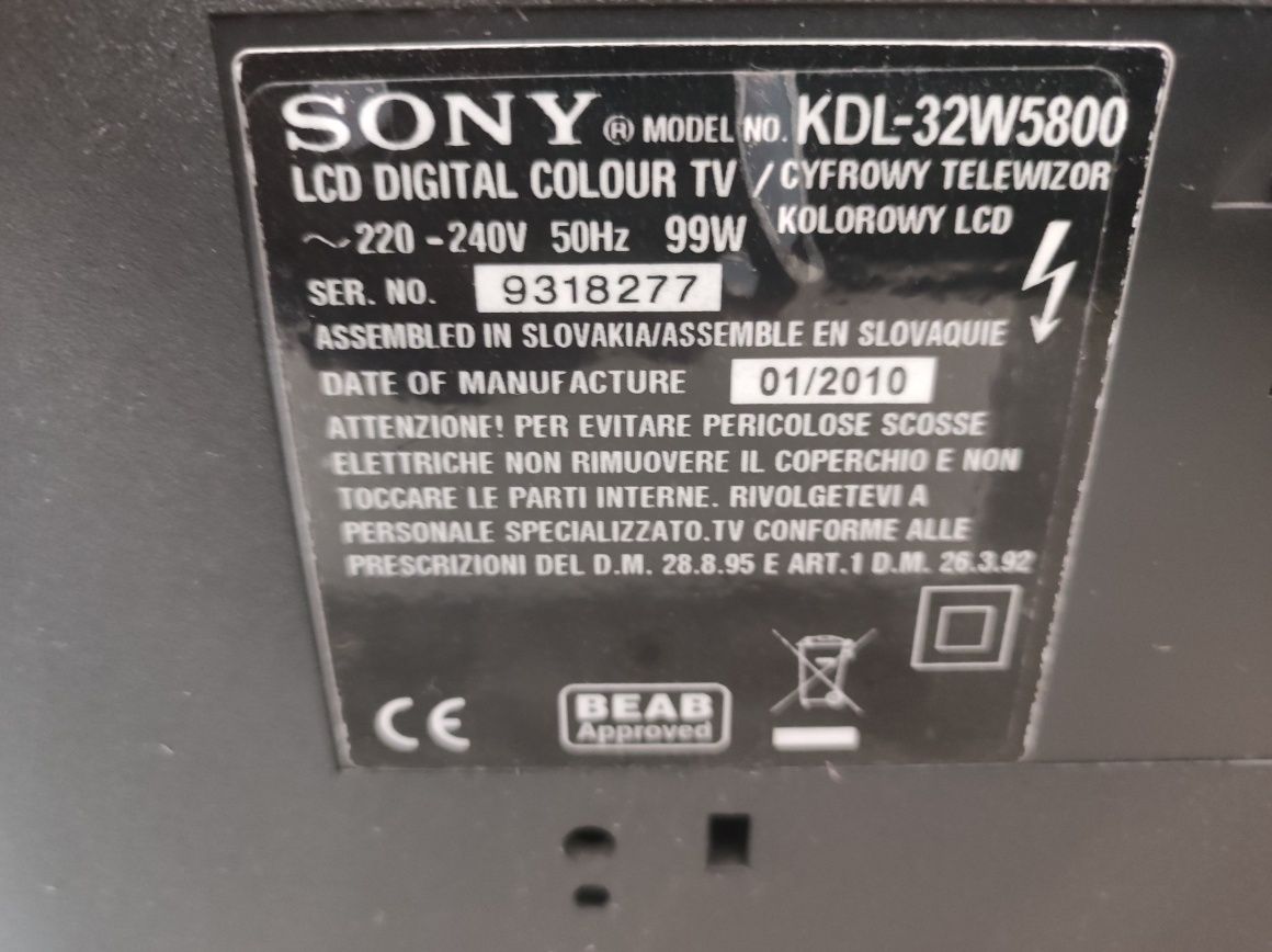 Telewizor LCD Sony Bravia