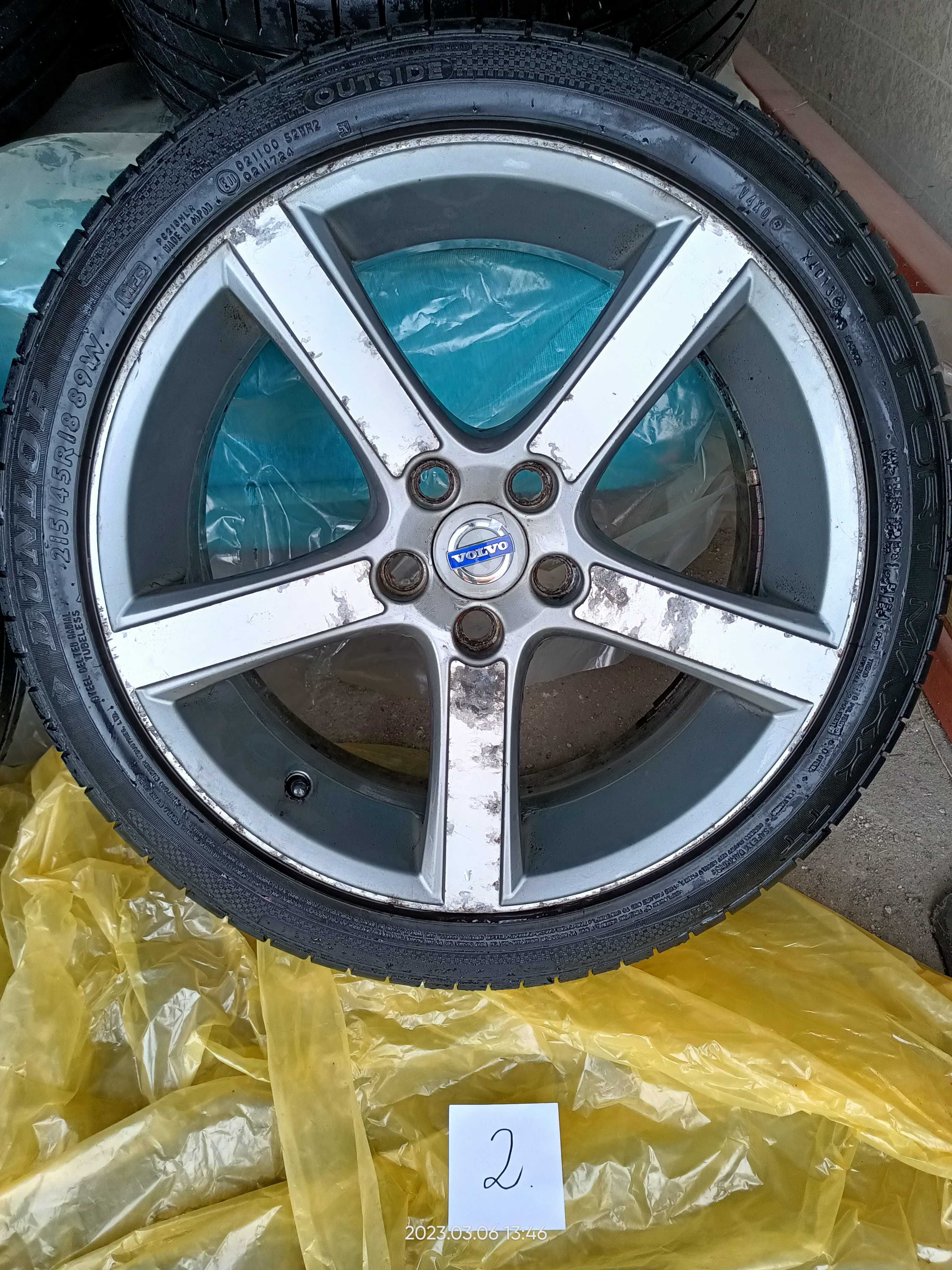 Alufelgi VOLVO 7,5Jx18x52,5 FELGI ALUMINIOWE