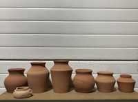 Глечики,вазочки,вази,керамічні вироби з глини ручної роботи