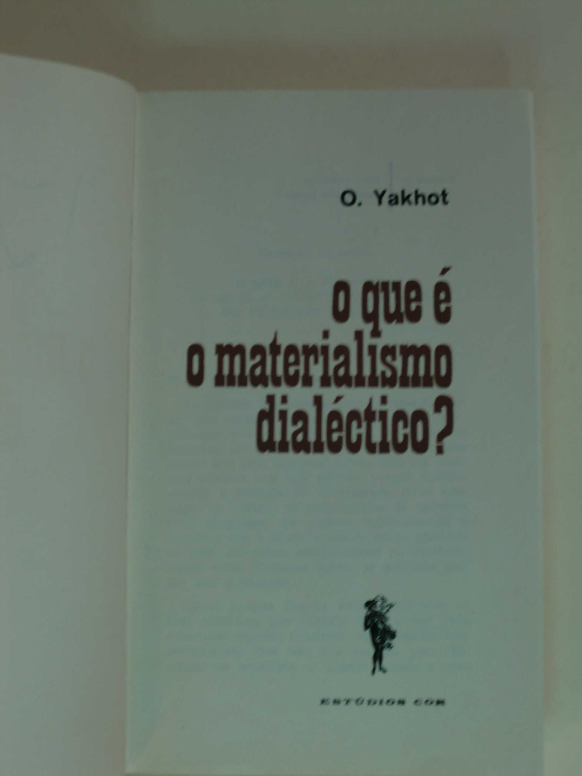 O que é o materialismo dialéctico?
de O. Yekhol