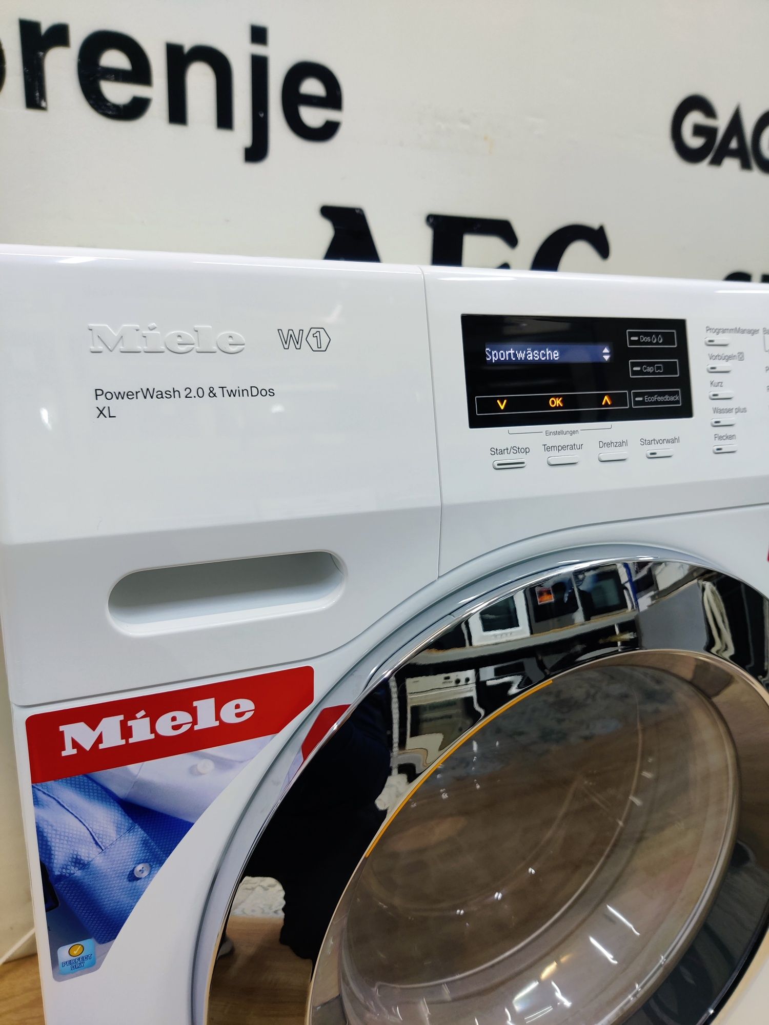 Топ! Стиралка Miele™WKH132WPS XL 9 kg! Идеал! Germany. Пар!