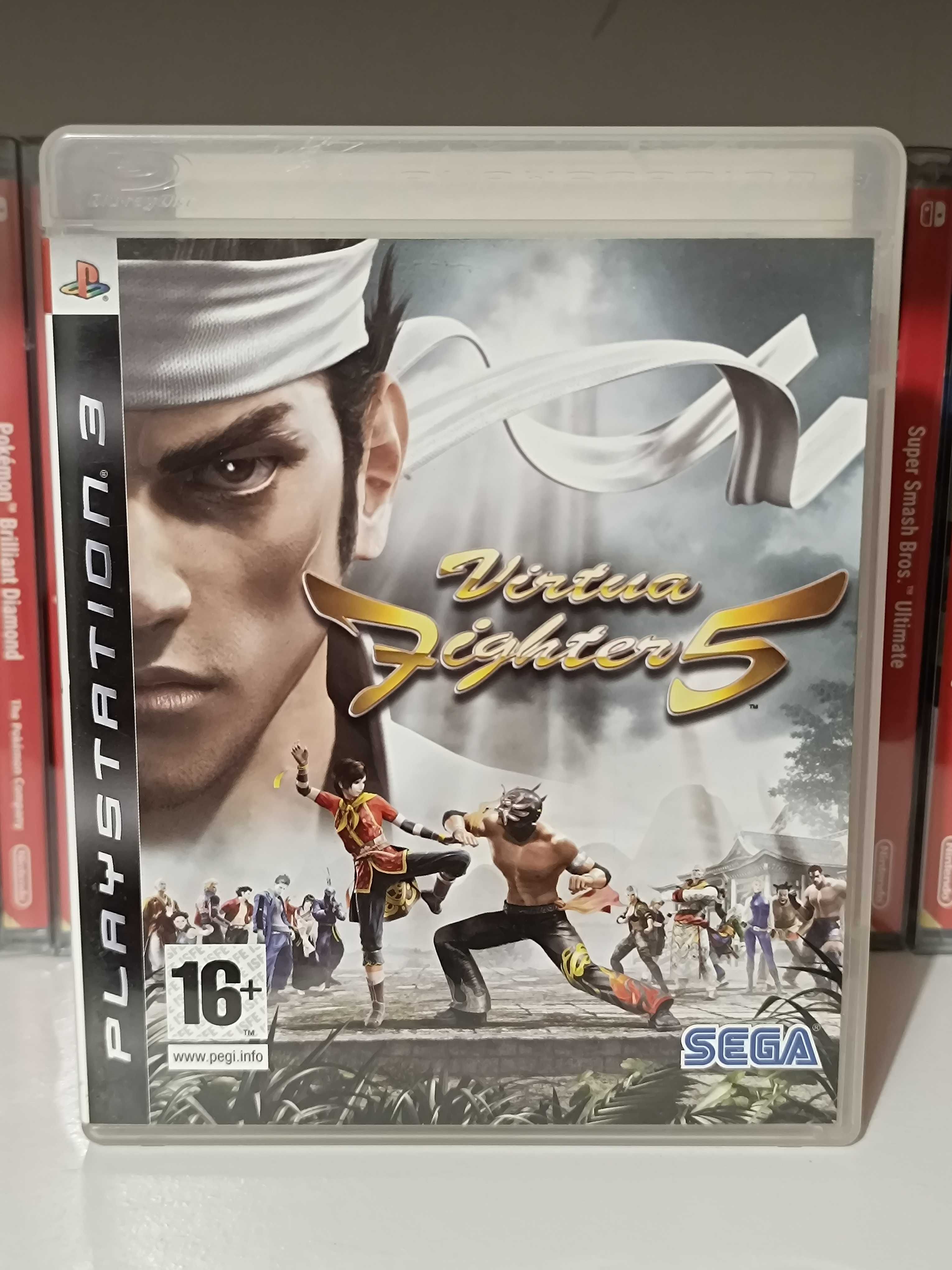 PS3 Jogos Soul Calibur IV e Virtua Fighter 5