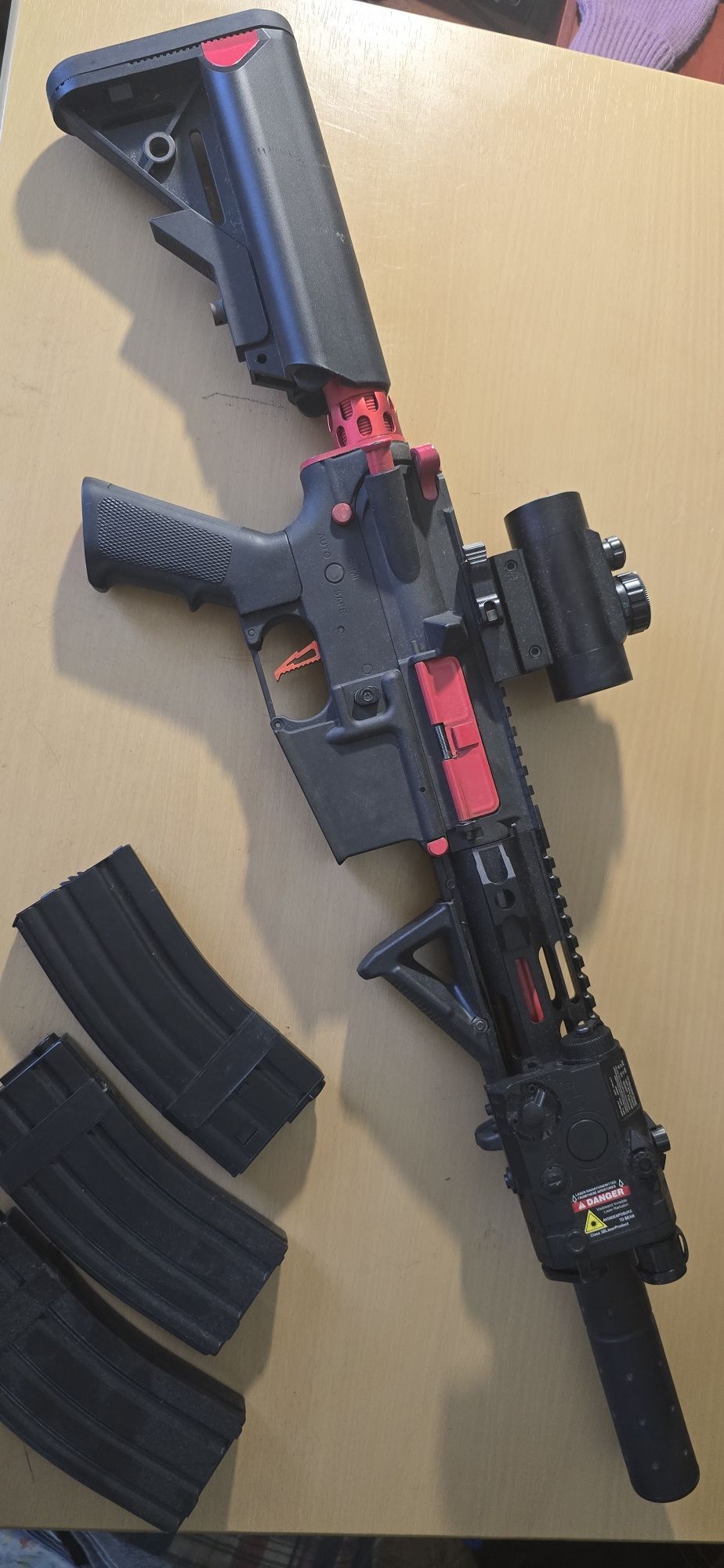Réplica m4 airsoft