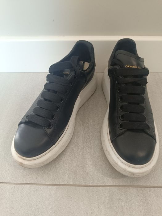 Buty czarne trampki Alexander McQUEEn 38