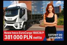 Iveco Nowe EuroCargo  Podwozie, które czeka na Twoją zabudowę! Automat! 18 DMC!