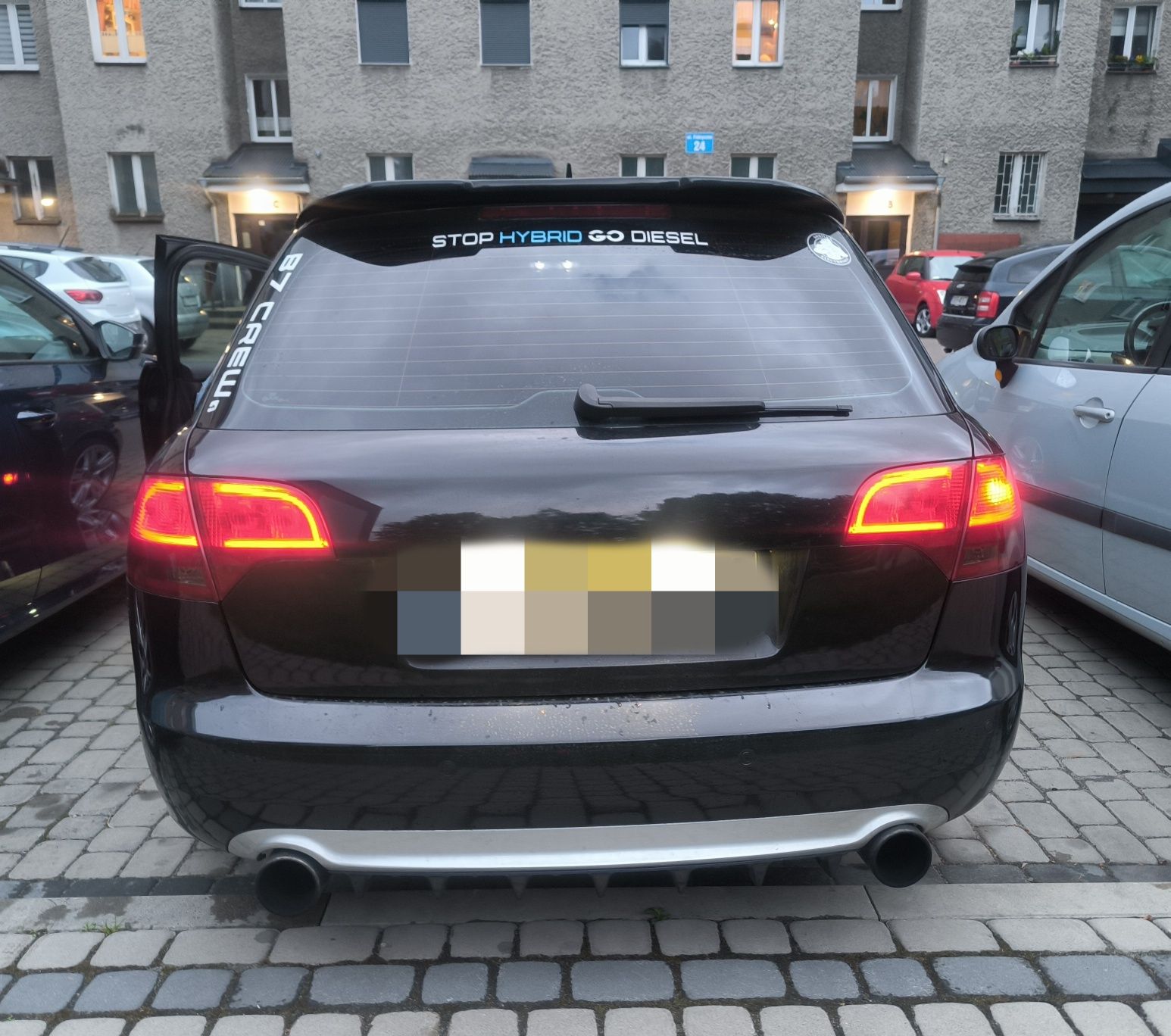 Lampy NEON lightbar led avant Audi a4 b7 custom TANIEJ NIE będzie