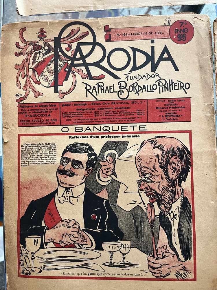 Jornal a parodia e comedia portuguesa