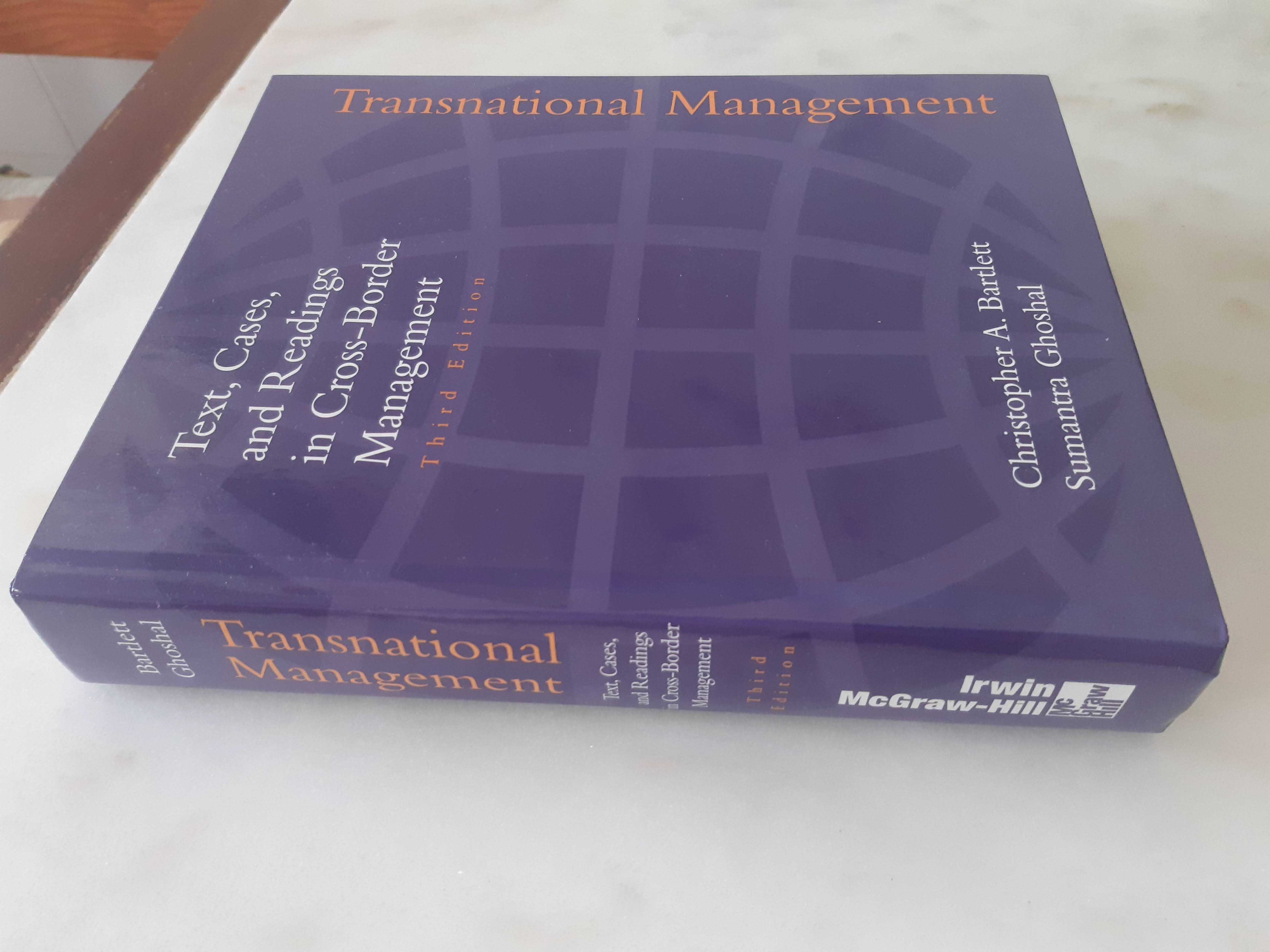 Livro "Transnational Management:Text,Cases and ReadingsinCross-Border"