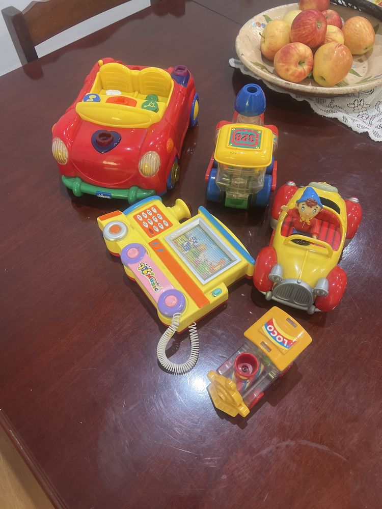 5 brinquedos para bebe