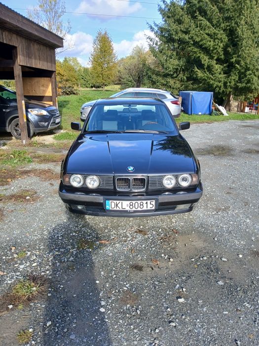 BMW E34 524TD M21D24 1988 Diamantschwartz Metallic
