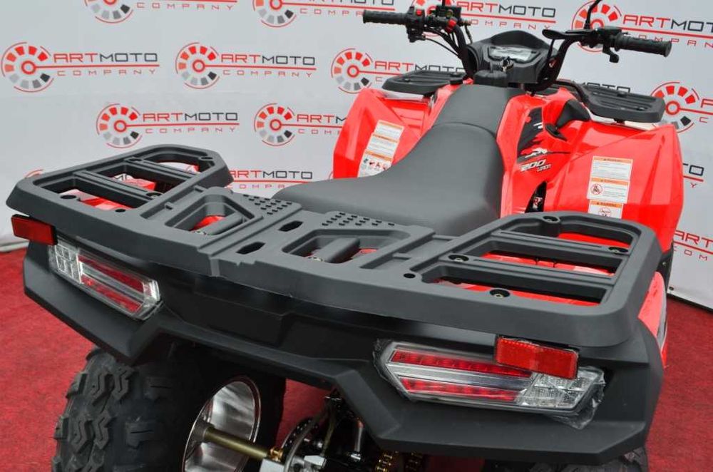 Новий квадроцикл Loncin LX200ATV-U, мотосалон Артмото Полтава