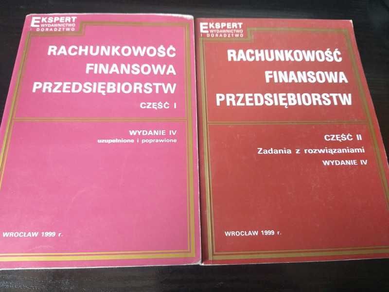 Rachunkowość finansowa przedsiębiorstw część I i II Kazimierz Sawicki