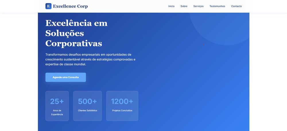 Landing Pages Premium - Design Moderno e Profissional