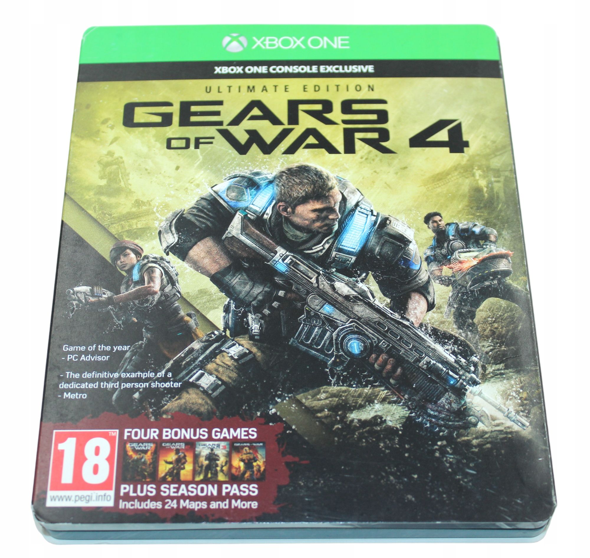 Gears Of War 4 Steelbook Xbox One