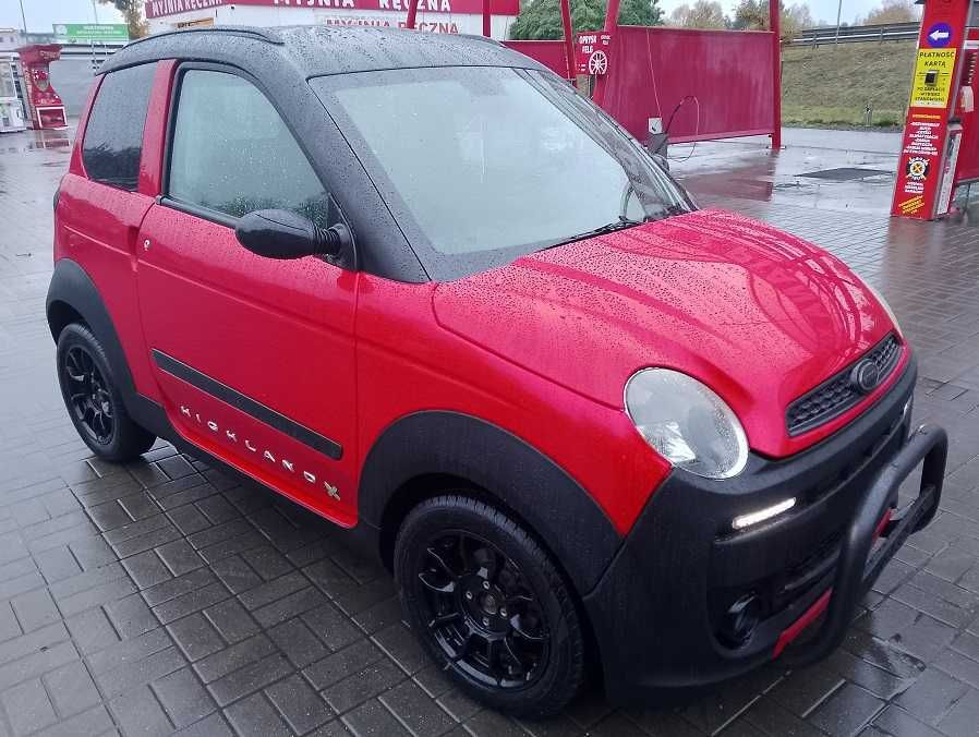 microcar HIGHLANDX 2017r L6e bez prawka B  14lat TYLKO 23.436km aixam