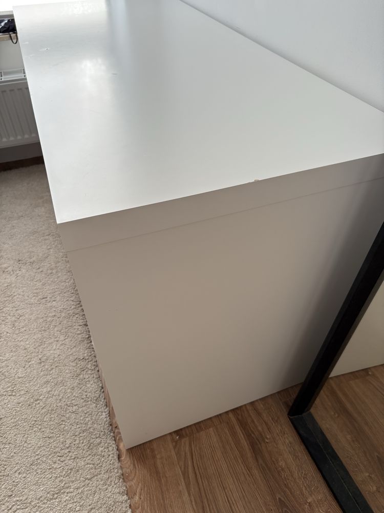 Biurko białe MALM ikea