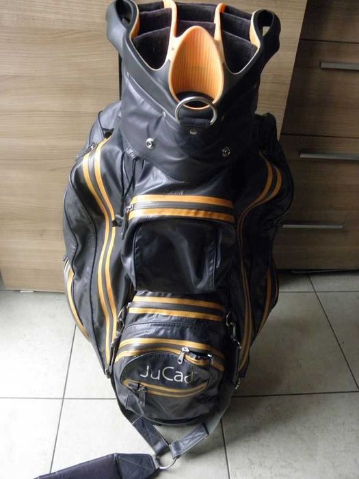 Torba golfowa na kije do golfa JuCad waterproof laminowane zamki kaptu