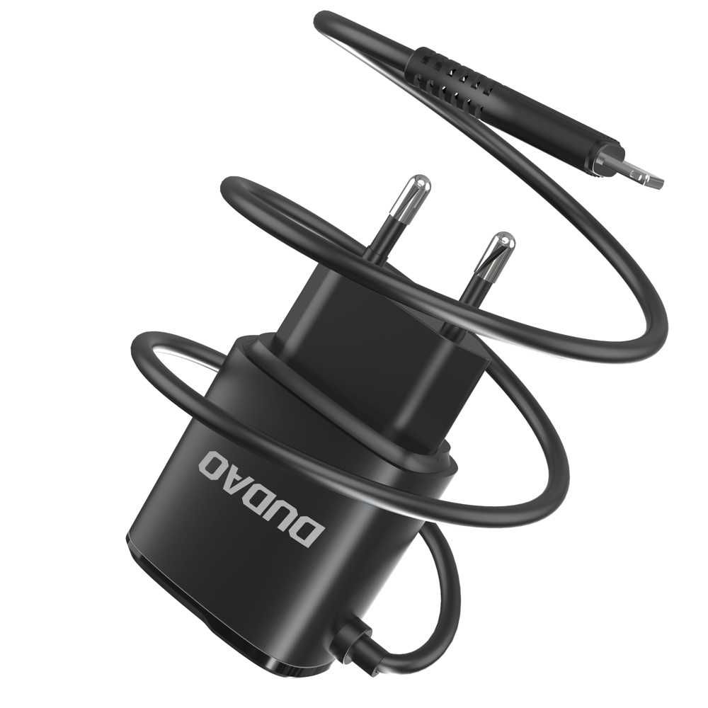 NOVO Carregador Dudao 2x USB 12W p/ iPhone Lightning (A2ProL black)