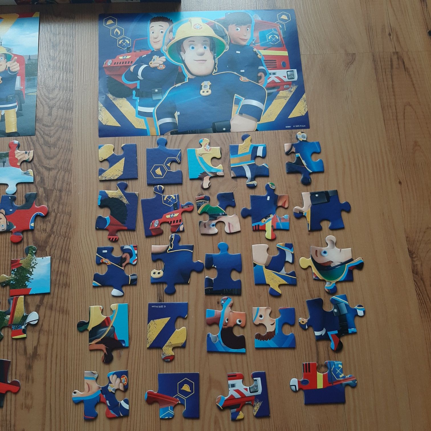 Puzzle STRAŻAK SAM Ravensburger 2x24szt. dla dziecka 4+.  Stan idealny