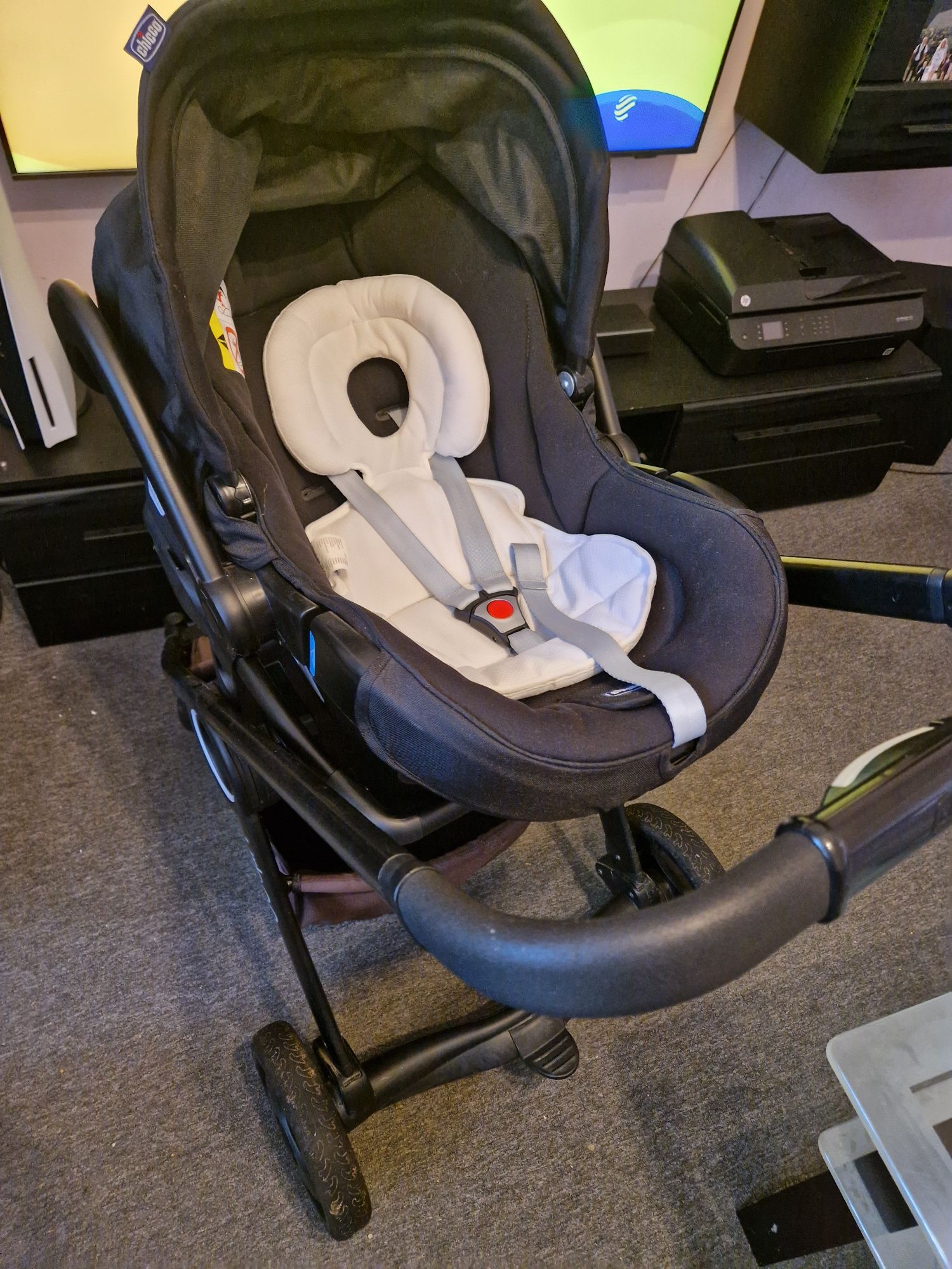 Wózek Chicco Urban 3w1 plus łóżeczko turystyczne