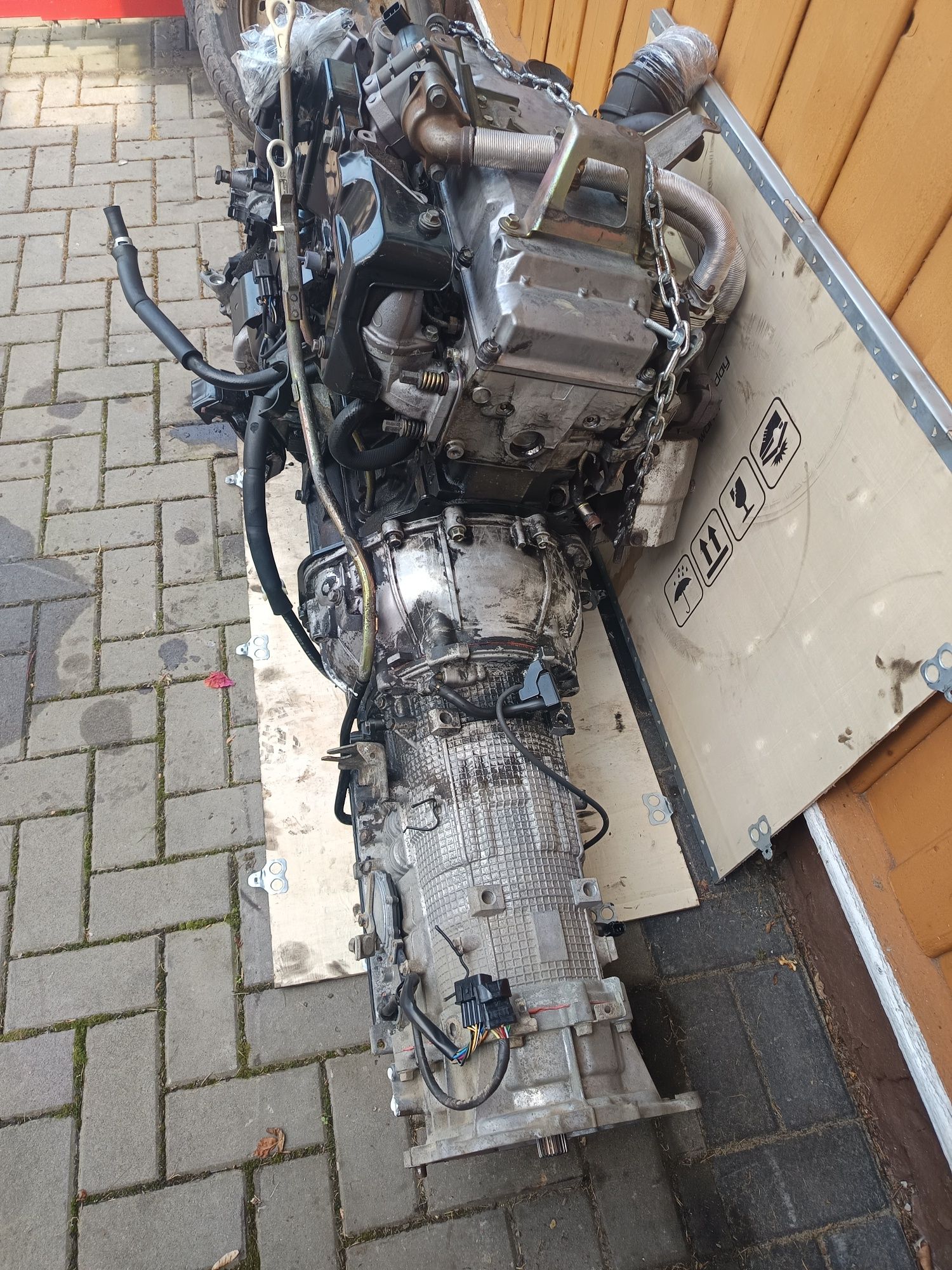 Silnik 3.2 DID Pajero III Skrzynia Automat
