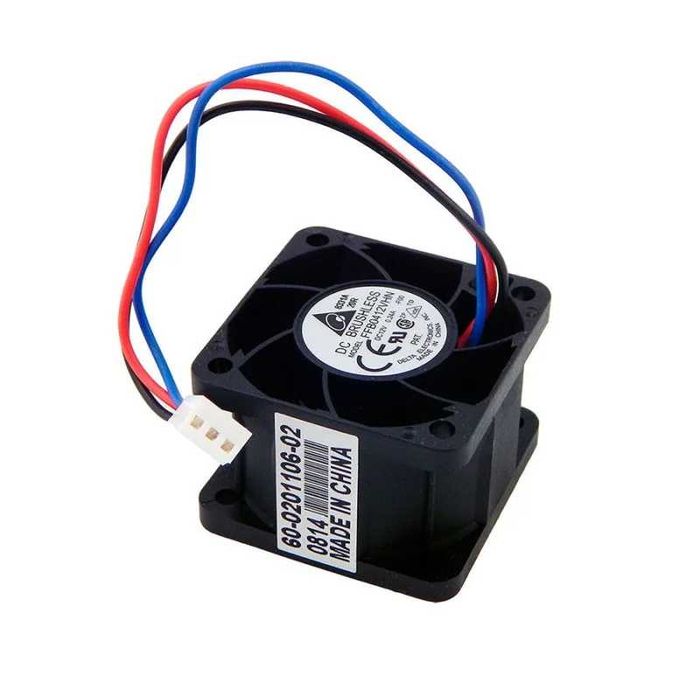 Вентилятор для корпусу Delta FFB0412VHN, 40х40х28мм (12v 0.24a 3pin)