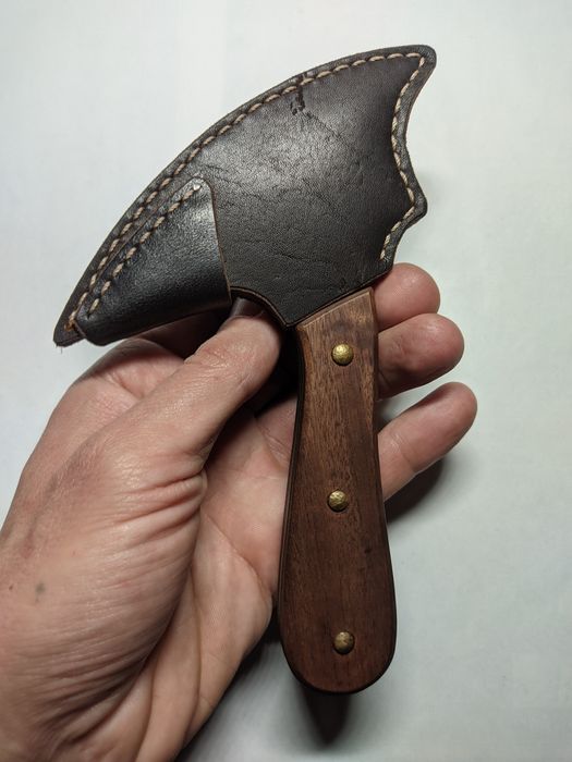 Раскройный нож ручной работы 2.