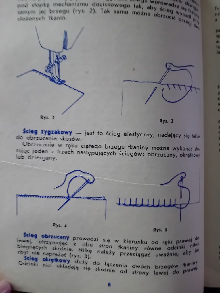 "Szycie bielizny pościelowej "Jadwiga Issat