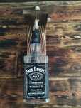Lampa loft, indriustralna z butelki whisky