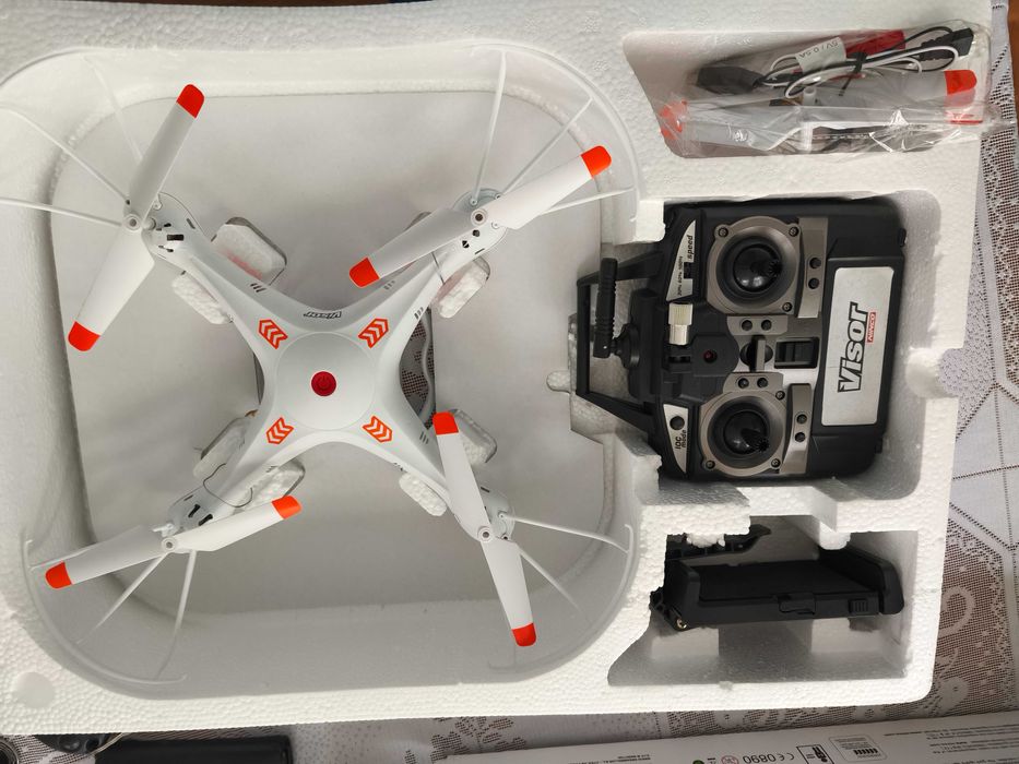 Drone novo em caixa