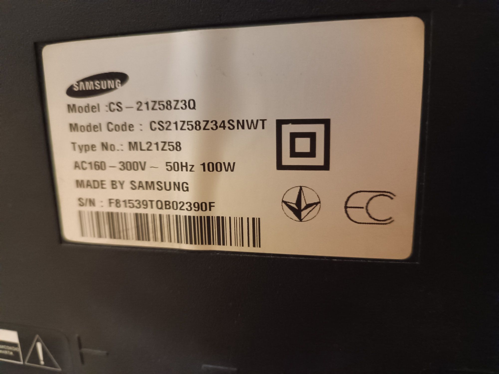 Телевізор Samsung CS-21Z58Z3Q