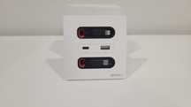 Tomada 20W Dual USB-C Retatril 1 Entrada USB 12W, Type C