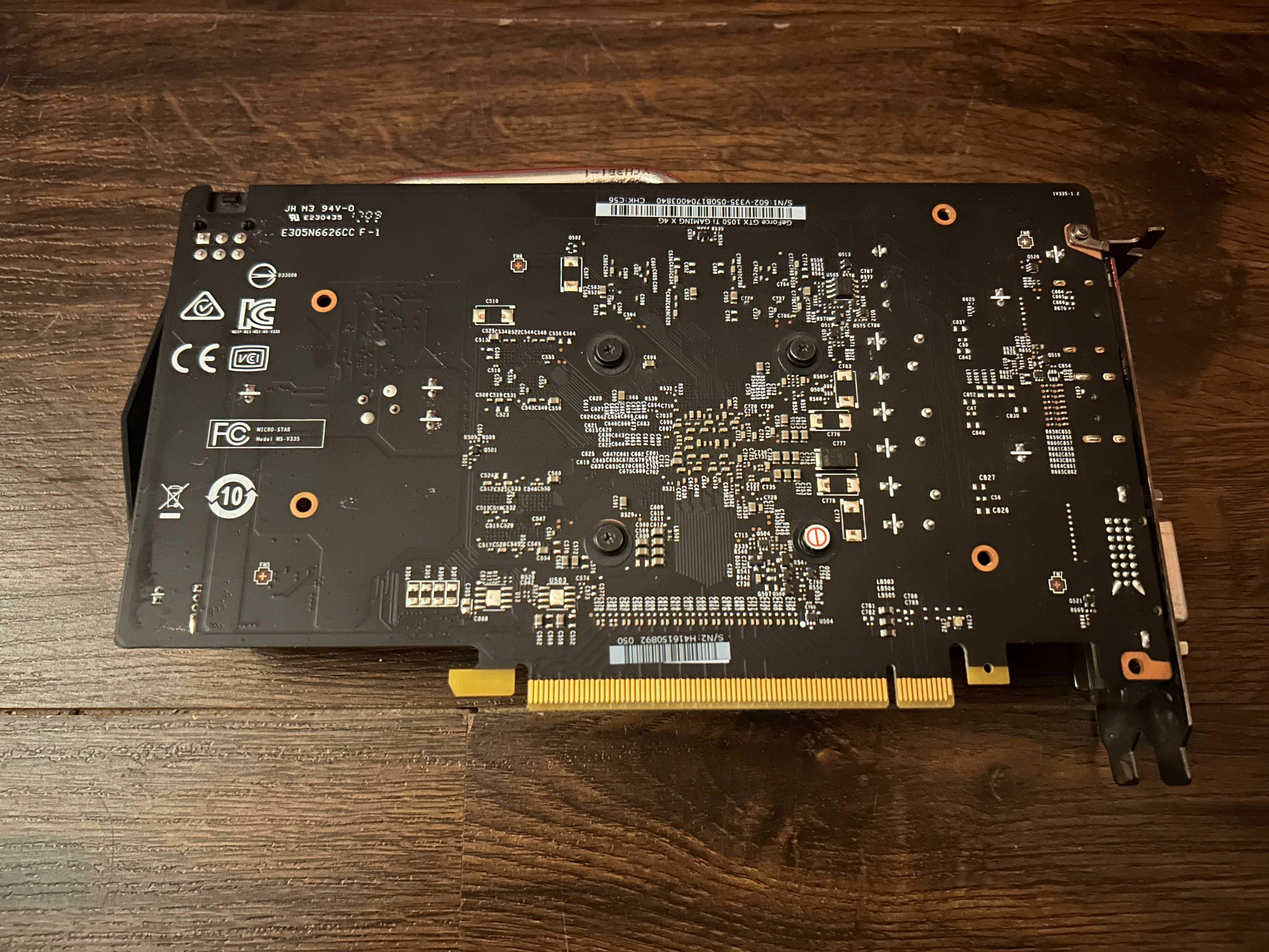 ХИТ Видеокарта NVIDIA GeForce GTX 1050Ti 4GB GDDR5 MSI Гарантия