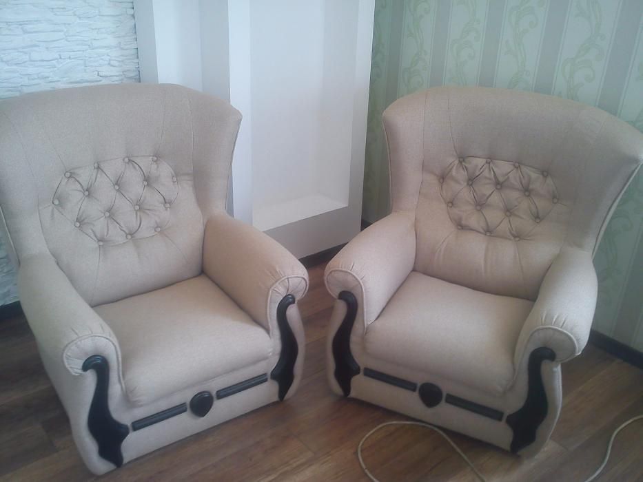 Перетяжка,ремонт мягкой мебели