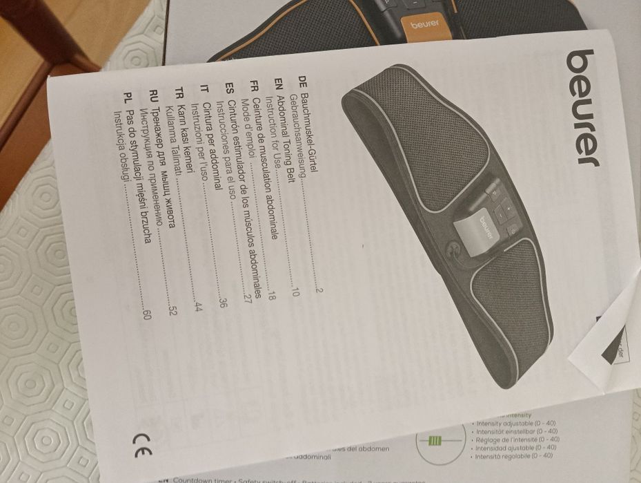 Cinto tonificação abdominal