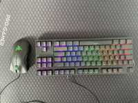 Klasiatura mechaniczna krux myszka razer