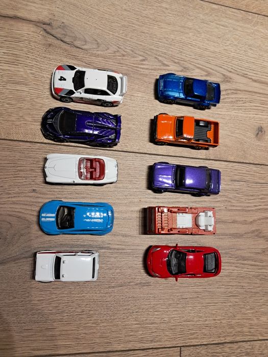 Zestaw #2 autka resoraki hot wheels matchbox Majorette