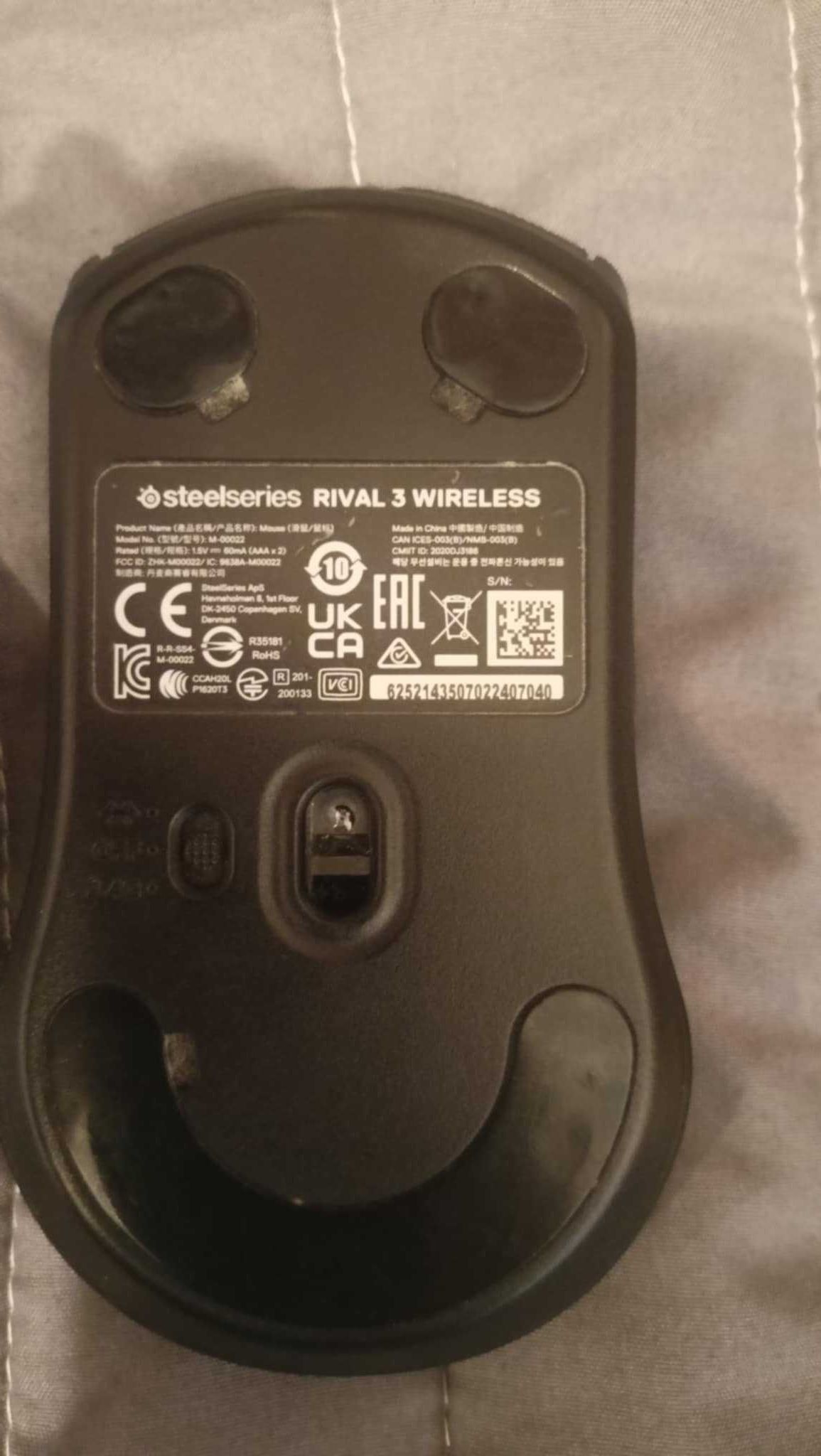 Steelseries Rival 3 Wireless + 4 akumulatorki 950mAh