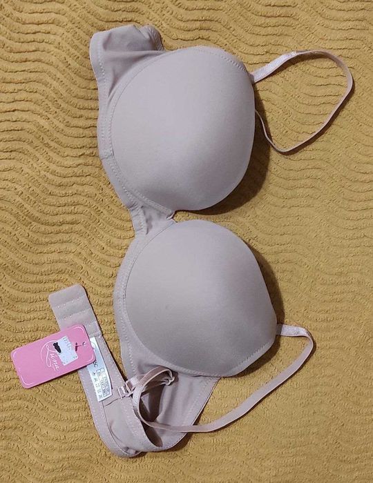 Базов. бежев. бюстгалтер невел.пуш ап Luna/Іспанія 75-80/В-непов С нов