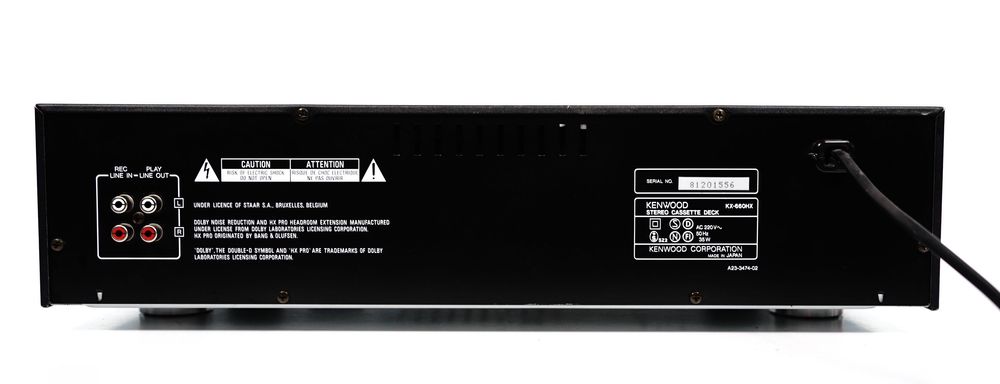 Rewelacyjny RETRO deck KENWOOD KX-660HX *Index DPSS HX PRO Dolby B C