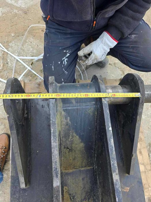 Młot, koparka gąsienicowa, Atlas, Płyta