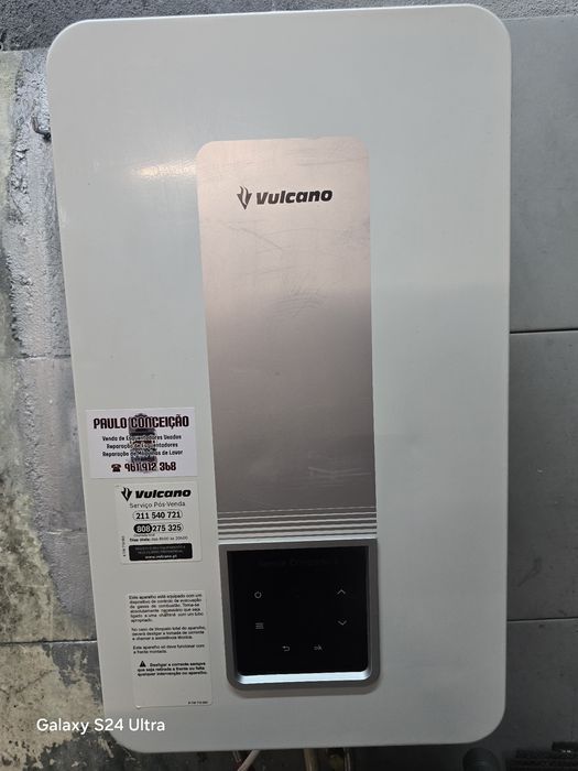 Esquentador ventilado vulcano sensor compacto 2