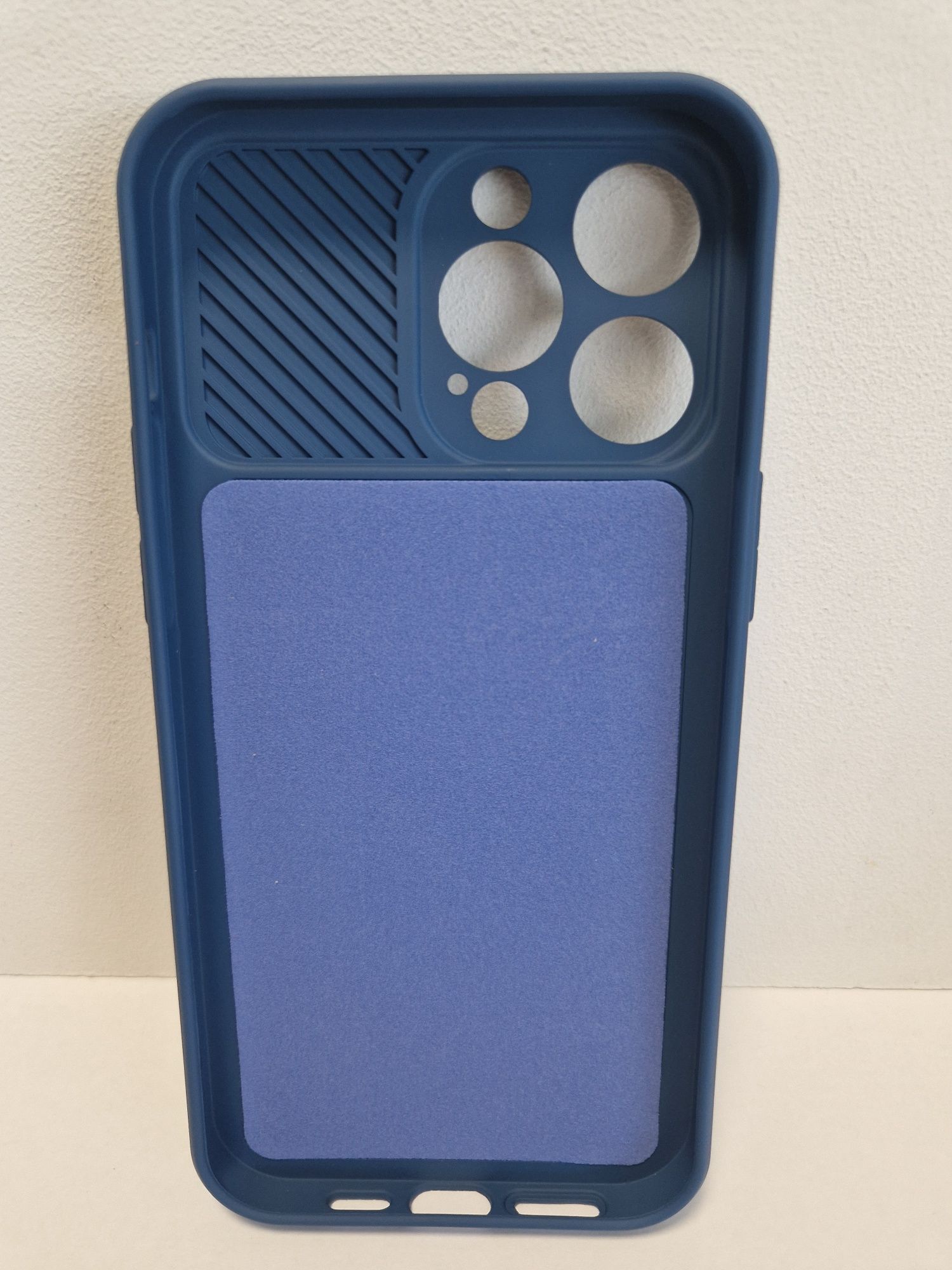 Camshield Soft do Iphone 14 Pro Max Granatowy