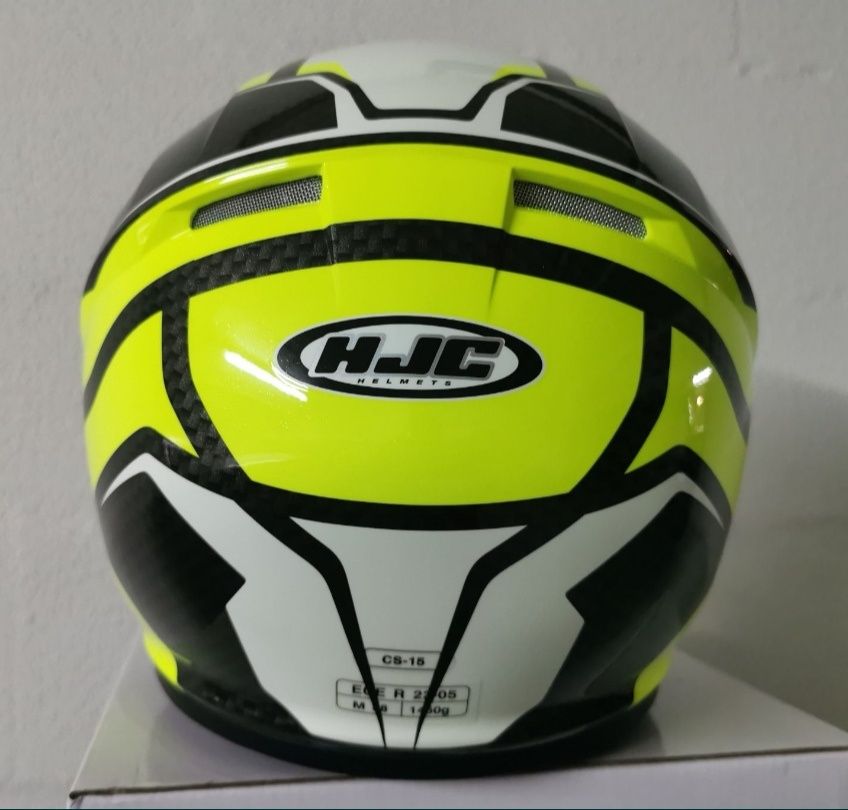 Capacete HJC CS 15 SEBKA Yellow ( M )( NOVO )