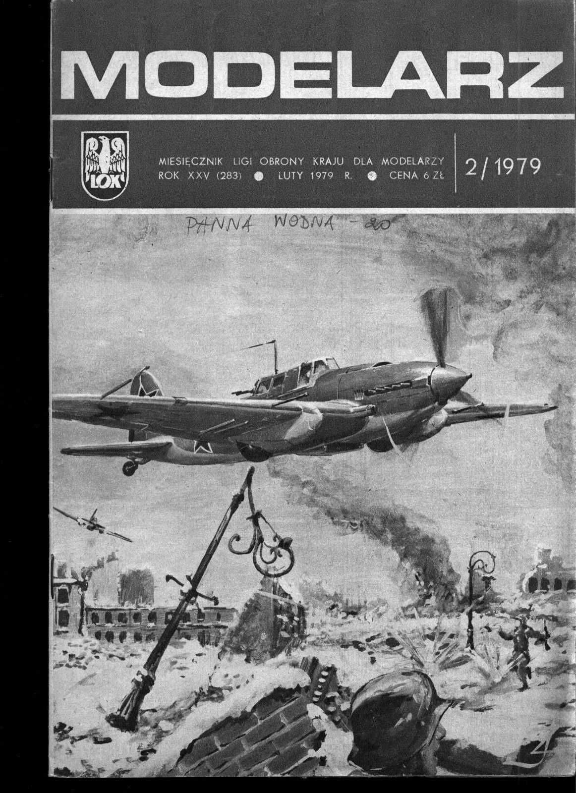 MODELARZ 1979.02 + spis treści rocznika