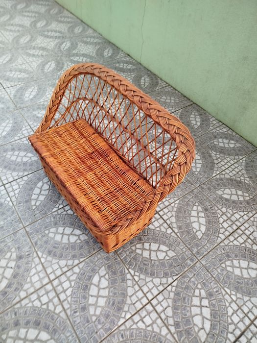 Banco em verga com arrumação