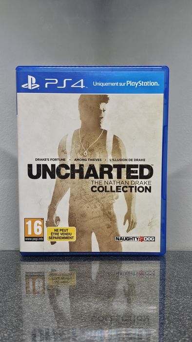 Uncharted Nathan Drake Collection 1 2 3 PS4 PlayStation 4 colecção