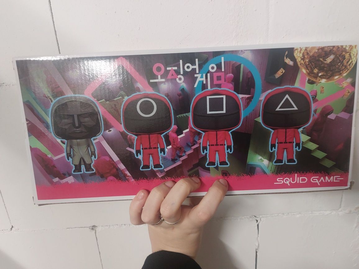 Nowy duży zestaw figurki Squid Game Lider Ochroniarze