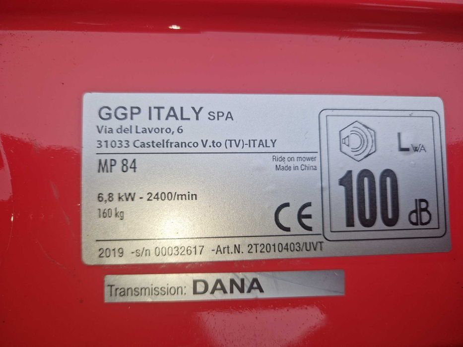 Traktorek kosiarka CASTELGARDEN COLOMBIA 14.5KM hydro - 2019 !